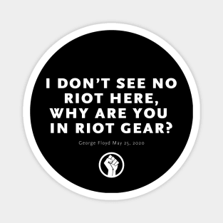 I Don't See No Riot Here Magnet